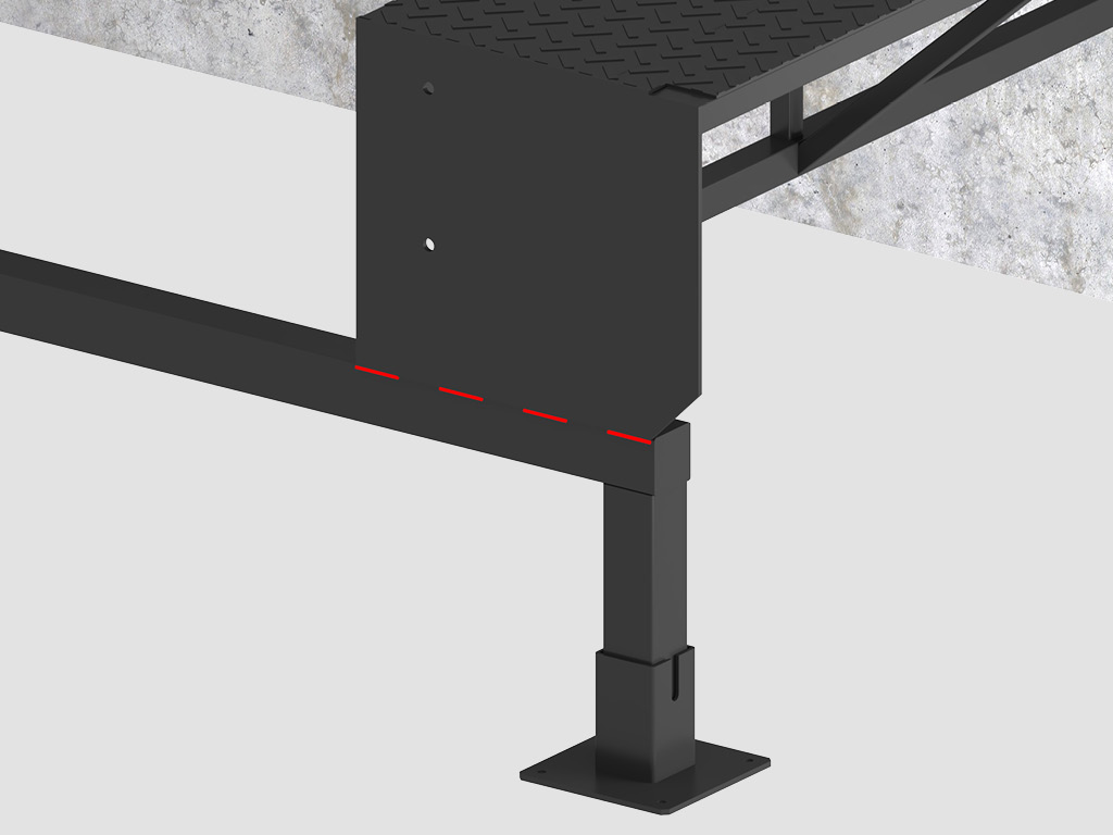 Pre-drilled holes for installation of any chosen bumper